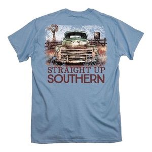 straight up southern tshirt